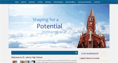 Desktop Screenshot of johnshighedu.com